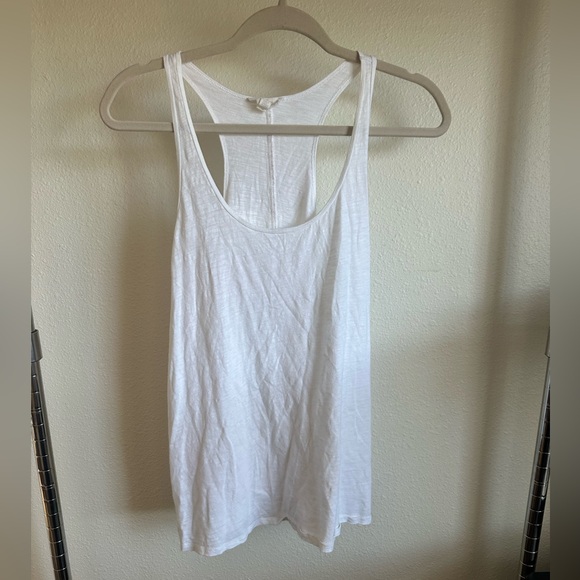 Eileen Fisher Tops - EILEEN FISHER Off White Racerback Tank Top